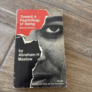Toward A Psychology of Being Second Edition‎ Paperback Book By Abraham H Maslow